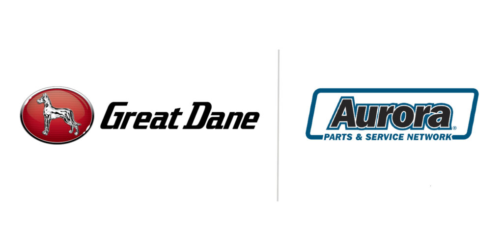 Aurora and Great Dane Partnership Logos