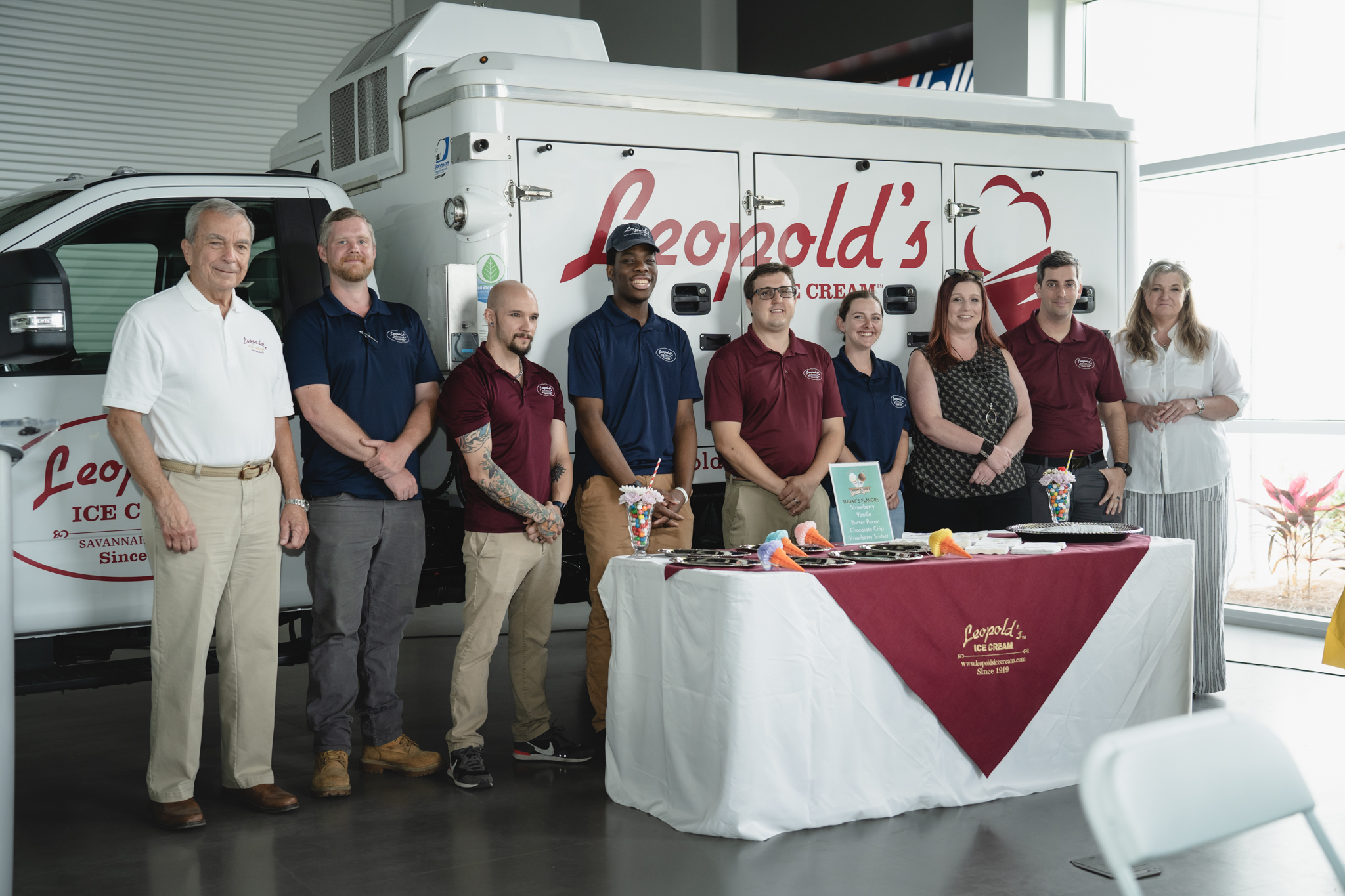 Two Savannah Legends, Great Dane and Leopold’s Ice Cream, Celebrate