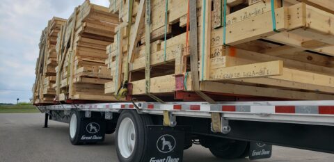 Drexel Building Supply Relies on Great Dane Flatbeds to Meet Demand